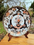 Wyjątkowy japoński duży talerz - Saji - 26 cm