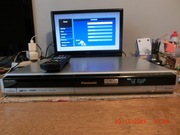 Nagrywarka DVD/VHS Panasonic  z pilotem.