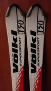 Super narty 155 VÓLKL e 154 cm + wiązania MARKER nie head atomic super !!!