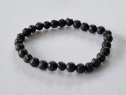 Naturalna bransoletka z lawą 