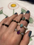 Pierścionki z kryształami