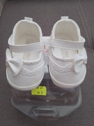 Buciki do chrztu - rozmiar 18