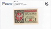 1/2 marki polskiej 1916 seria B Generał Premium Grading 61