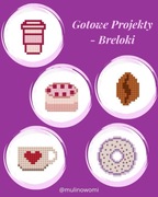 Brelok ręcznie wykonany (wzory do wyboru)