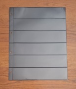 Pro Collect A4/6S (Leuchtturm) - Strona 6S na banknoty (nowa - gruba folia)