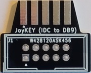 Płytka PCB dodatkowa do projektu JoyKey do Commodore, ZX Spectrum, Atari
