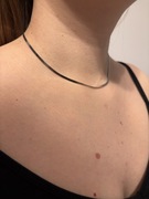 Marko naszyjnik łańcuszek srebrny żmijka regulowany 925