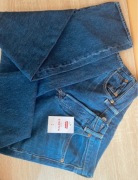 Ciemne Jeansy męskie Levi Strauss & Co 501