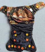 Otulacz wełniany na pieluchę tradycyjną 