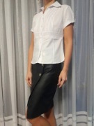 Biała bluzka koszula L