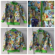 Nowa bluza sweter bomberka zapinana na zamek Blue rozmiar 116