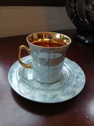 PRL Włocławek Duo filiżanka ze spodkiem