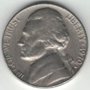 41 USA 5 centów 1970 S