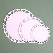 Scrapki Papierowe - Zestaw Serwetki Serca 3 szt.