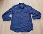 Koszula męska na długi rękaw G-Star Raw Granatowa Rozmiar L