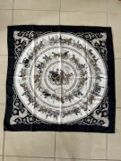 Jedwabna chusta Hermes Vintage