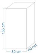 Szafa serwerowa 156x80x60cm