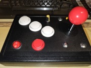 oystick Arkadowy praworęczny Atari Amiga 3 fajery płynny autofajer DB9