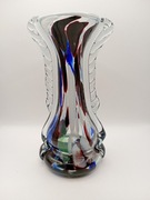 Szklany wazon artystyczny a'la Murano