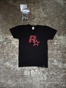 Oficjalna koszulka Rockstar Games Red Dead Redemption 2 Linoryt Logo roz M