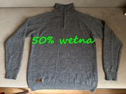 Sweter męski 50% wełna Northpeak XL.