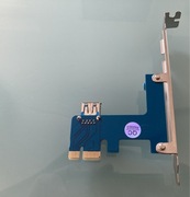 Adapter PCI E X1 PCIe 1X na USB 3.0 karta adaptera dla PCI Express