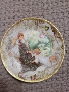 Talerzyk Bożonarodzeniowy pod opłatek wykonany własnoręcznie