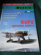 Nowe modele 3/2000 Rufe Nakajima A6M2-Nmodel kartonowy