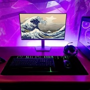 Podkładka pod mysz i klawiaturę Gamingowa XLL 90x40 Duza Czarna