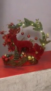 Stroik świąteczny, bożonarodzeniowy, renifer 