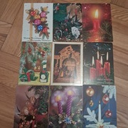 Pocztówki  stare  różne  Boże Narodzenie  Nowy rok  