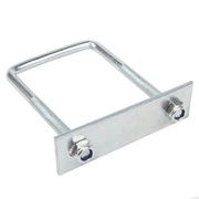 Wsporniki U ze stali węglowej 60mm x 80mm - 6szt.