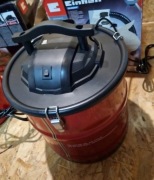 Odkurzacz do KOMINKA popiołu 1250W pojemnik 20L funkcja nadmuchu Einhell