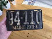 Tablice rejestracyjne USA kolekcjonerskie stare 