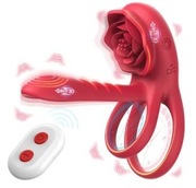 Wibrator masażer - nakładka na penisa stymulator łechtaczki