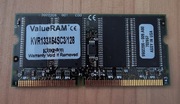KVR133X64SC3/128 Kingston 128MB 133MHz PC133 SODIMM CL3 3.3V 144-Pin Memory
