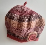 Czapka Beret Hand Made ok. 58 cm