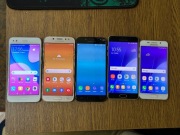 Pakiet 5 Smartfonów Samsung Huawei Sprawne ! Bez Blokad !