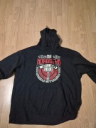 Czarna bluza z kapturem Młot Thora Mjolnir Wikingowie Nordic 2 XL !