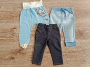 Zestaw 3 szt. spodenki połśpiochy rozm. 68-80