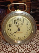 Stary ciekawy budzik przedwojenny Junghans REPETITION sprawny 