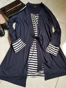  L-sukienka tunika narzutka dwuwarstwowa nakładana