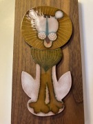 figurka lwa 70’Hornsea Muramic Lion John Clappison