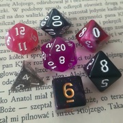 Wiedźma Absolutna- Mieszany zestaw kości RPG