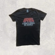 Iris Justice a space opera by Justice official merch t-shirt czarny S