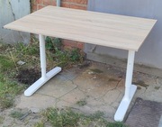 Biurka 120x80cm. Dąb Sonoma Regulowane