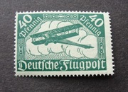 65b2 # Niemcy Rzesza 1919 - Lotniczy  abklacz  MI;DR M2a**