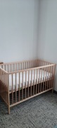 Łóżeczko Ikea+ materacyk fiki miki NOWE