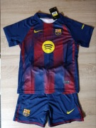Komplet piłkarski dziecięcy Barcelona Nike 