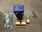 Wkładka bębenkowa profilowa dwustronna Gerda WK E1 mosiądz L 30G/30